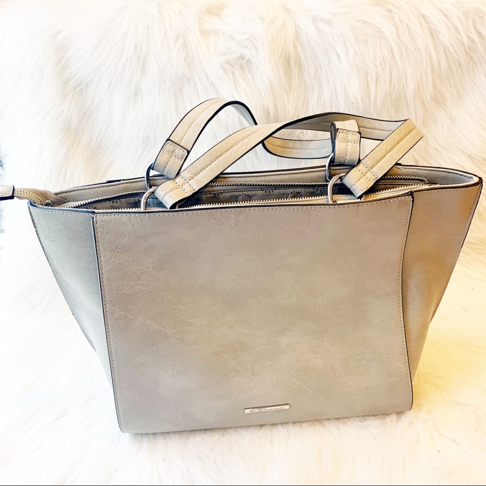 BCBG Grey Tote